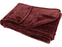 Flanelová deka bordó 150 x 200 cm