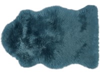 Ovčí kůže Dark Wonder modrá 60 x 90 cm