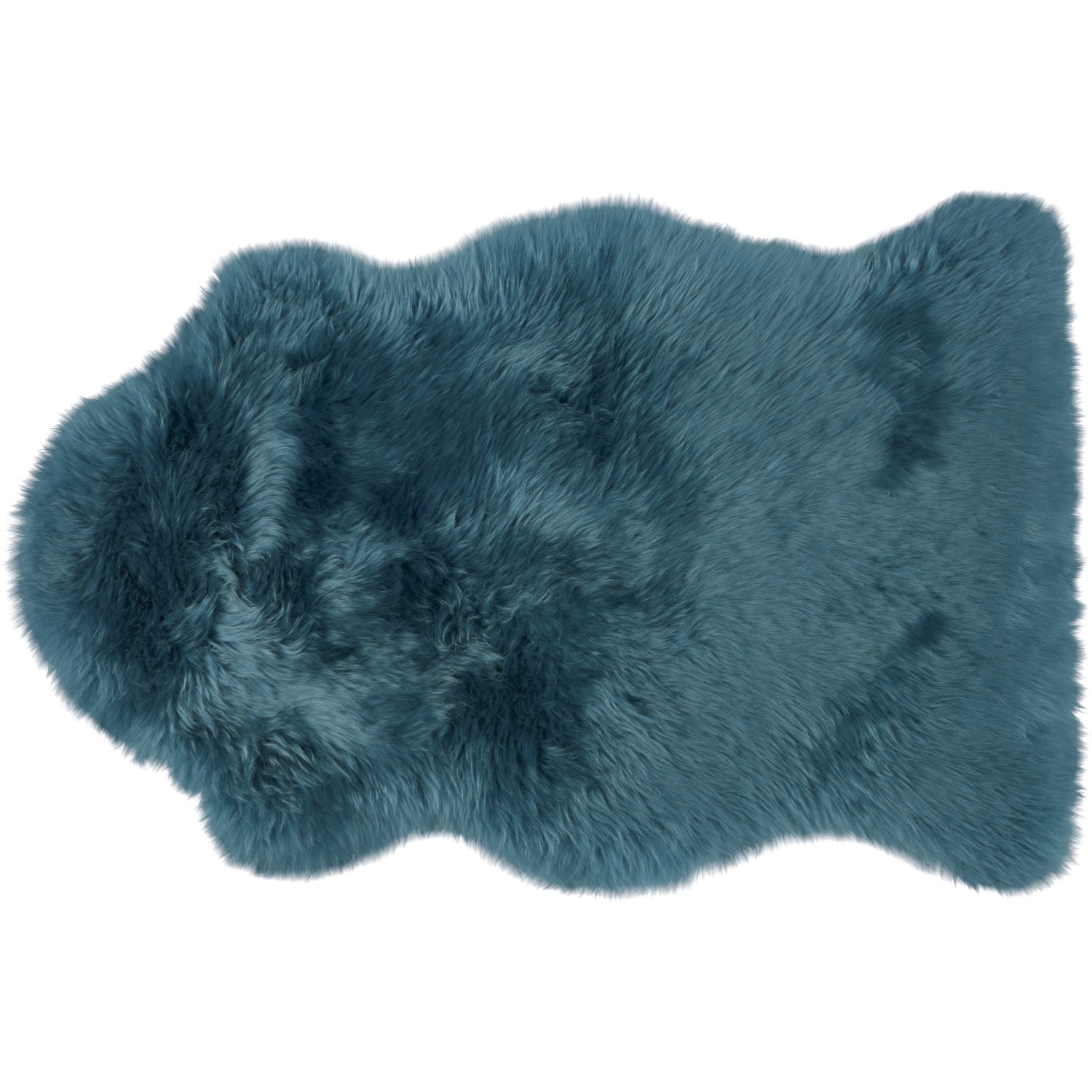 Ovčí kůže Dark Wonder modrá 60 x 90 cm