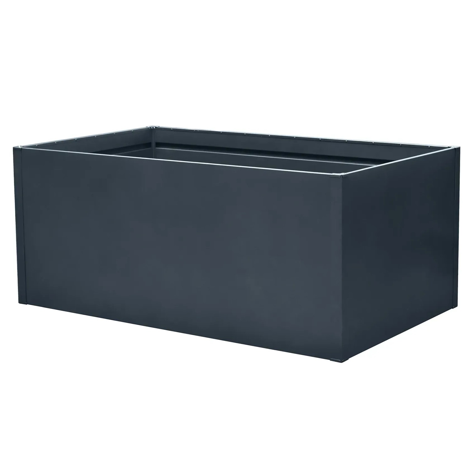 Floraworld Vyvýšený záhon Twin-Wall L, antracitová, 180 x 90 x 76 cm