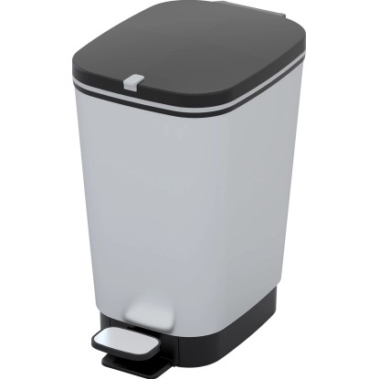 Kis Nášlapný koš Chic Bin S, stříbrný, 10 l