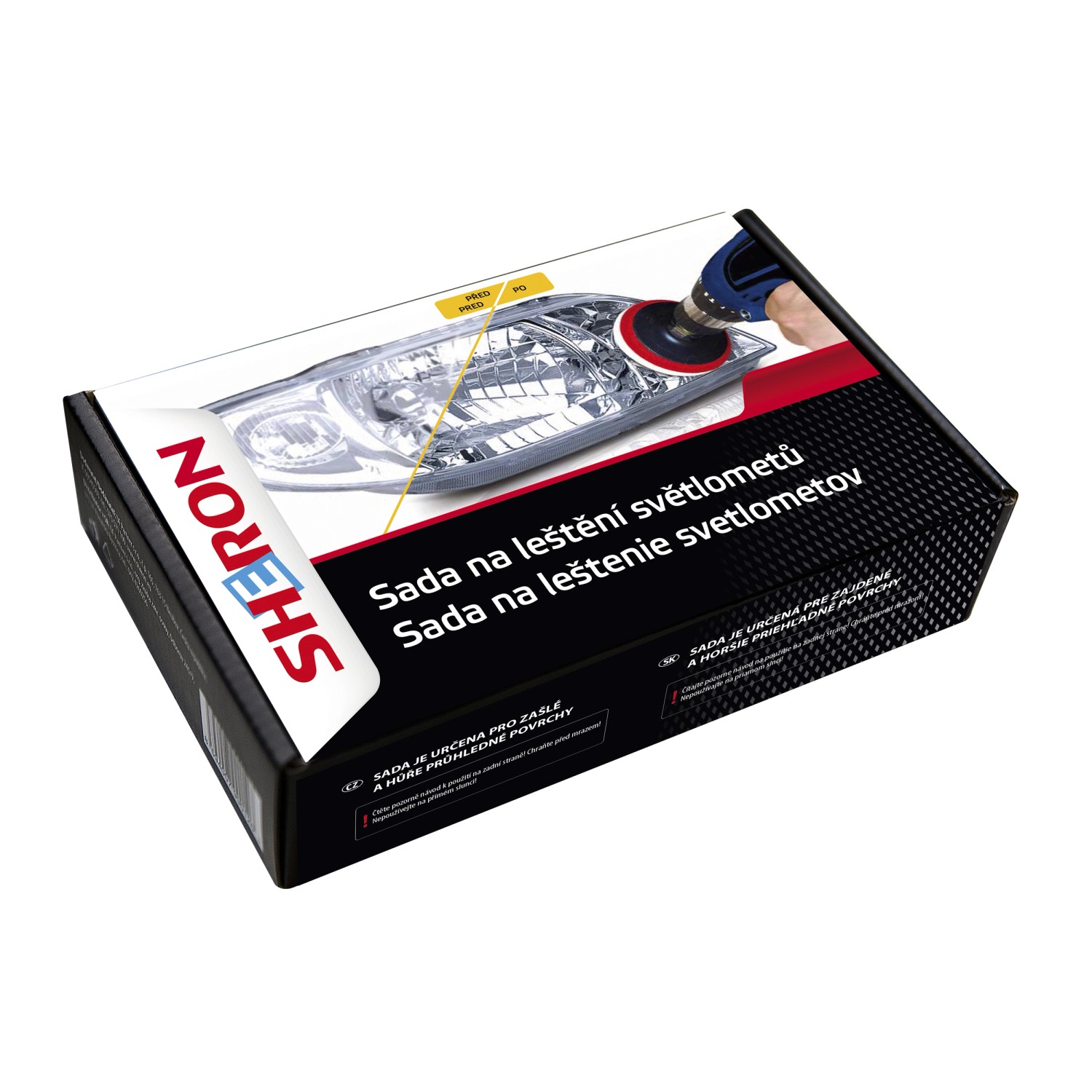 SHERON Sada na leštění světlometů