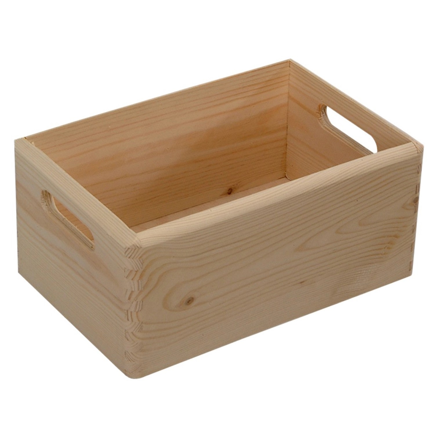 Dřevěná úložná krabice, 30 x 20 cm, Kesper hnědý