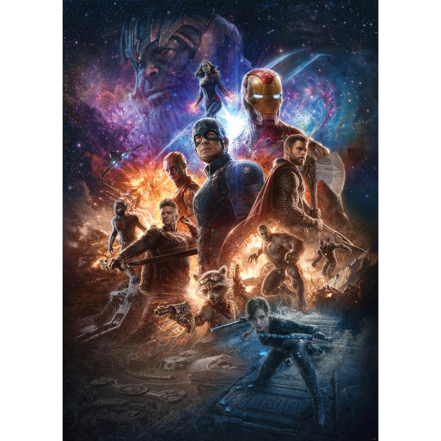 Komar Vliesová fototapeta Avengers Battle of Worlds 200 x 280 cm