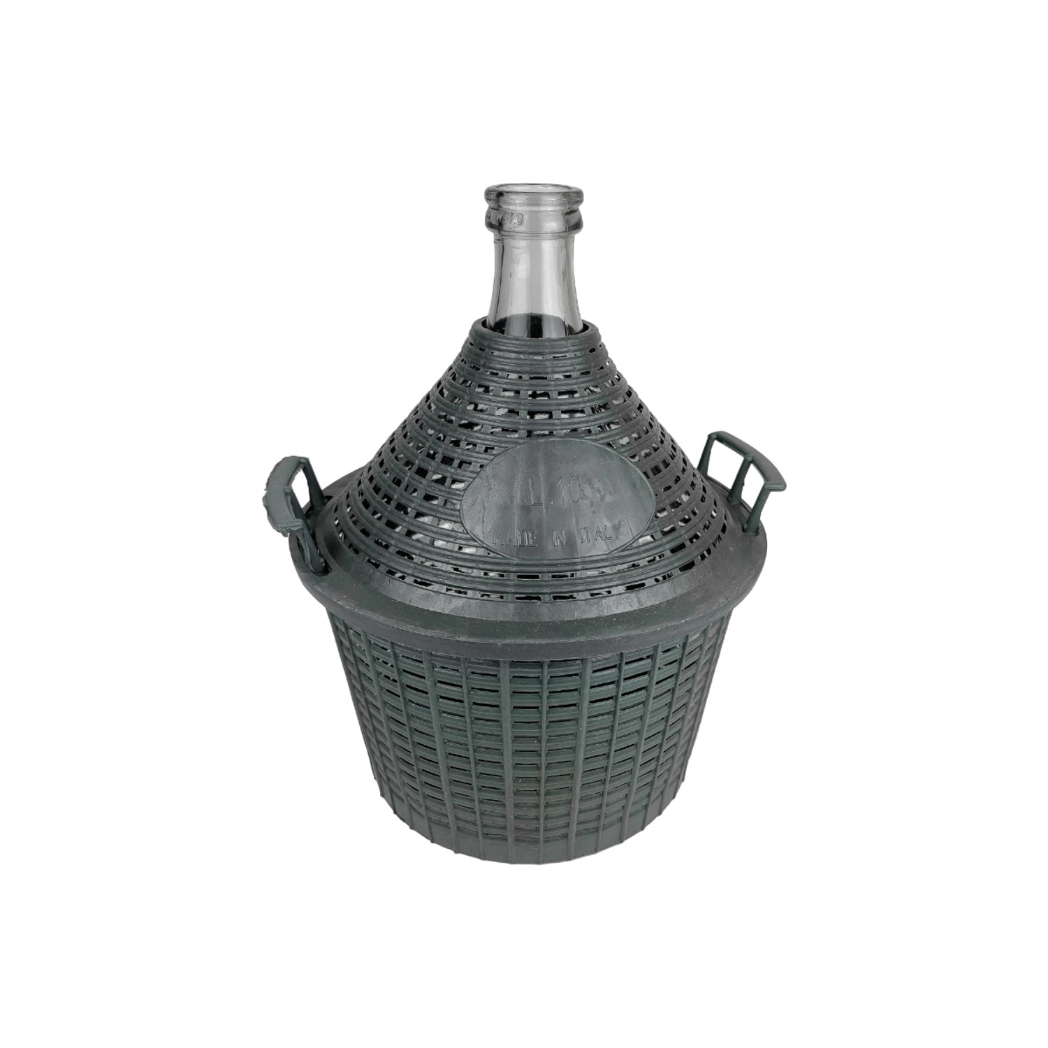 Igotrend Skleněný demižon v obalu z umělé hmoty, 10 l