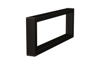 INTEDOOR Konzole BEE hranatá, 16 x 4 x 45 cm, černá mat