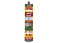 SOUDAL Stavební silikon transparent 300 ml