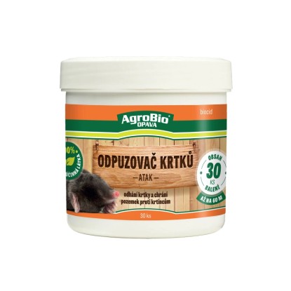AgroBio Opava Odpuzovač krtků ATAK 30 ks