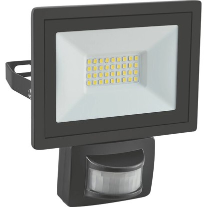 LED reflektor se senzorem černý, 14 W, 1920 lm, 16,5 x 14,5 x 6,5 cm
