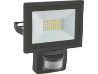 LED reflektor se senzorem černý, 14 W, 1920 lm, 16,5 x 14,5 x 6,5 cm
