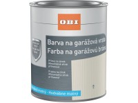 OBI Barva na garážová vrata polomatná, hnědá, 750 ml