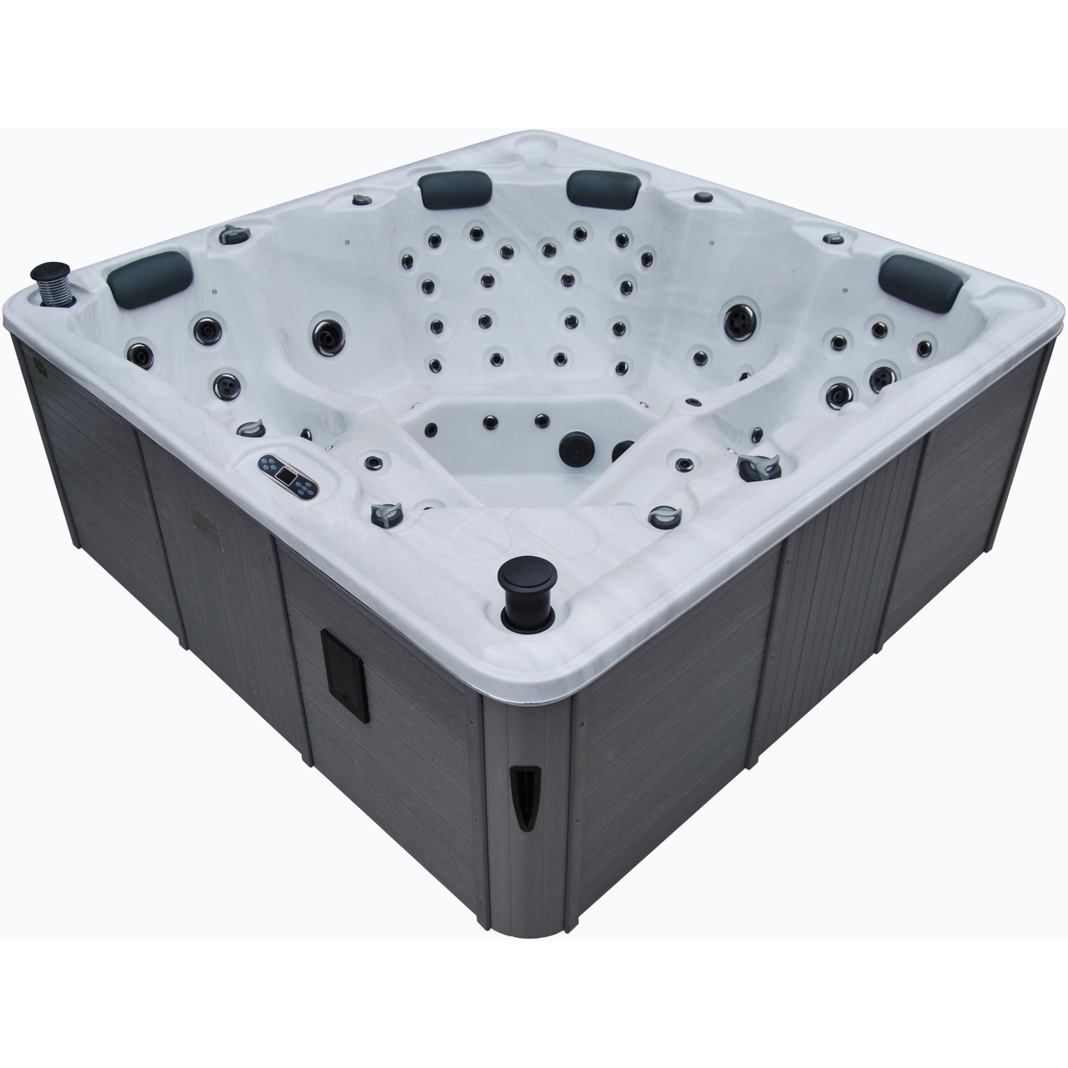 Nordlys Celoroční vířivka Ruby, 87 x 228 x 228 cm