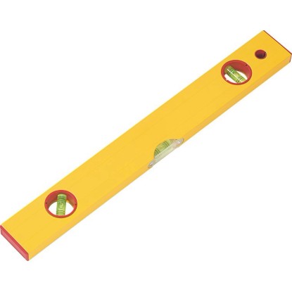 Hliníková vodováha, žlutá, 40 cm