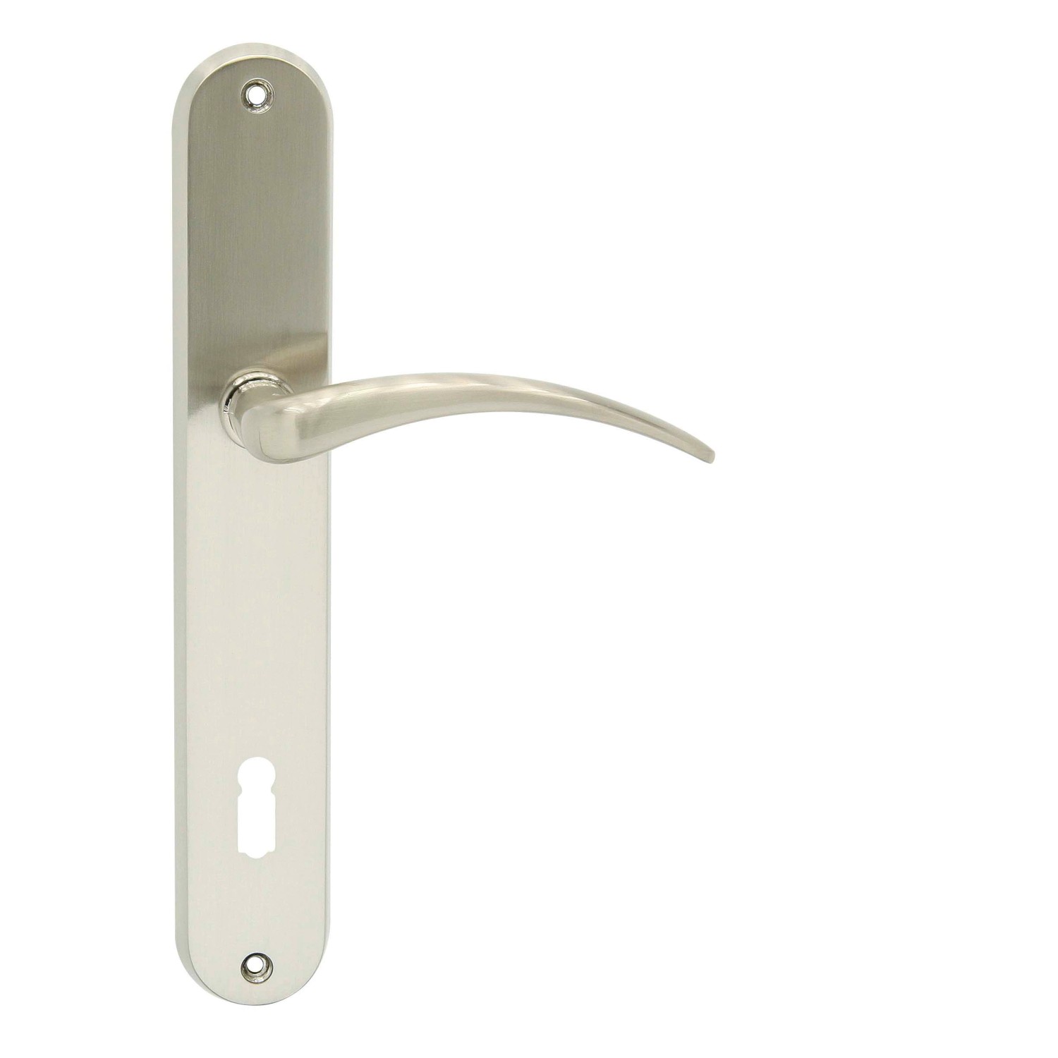 COBRA Dveřní štítové kování MILENA BB 90 ONS nikl matný