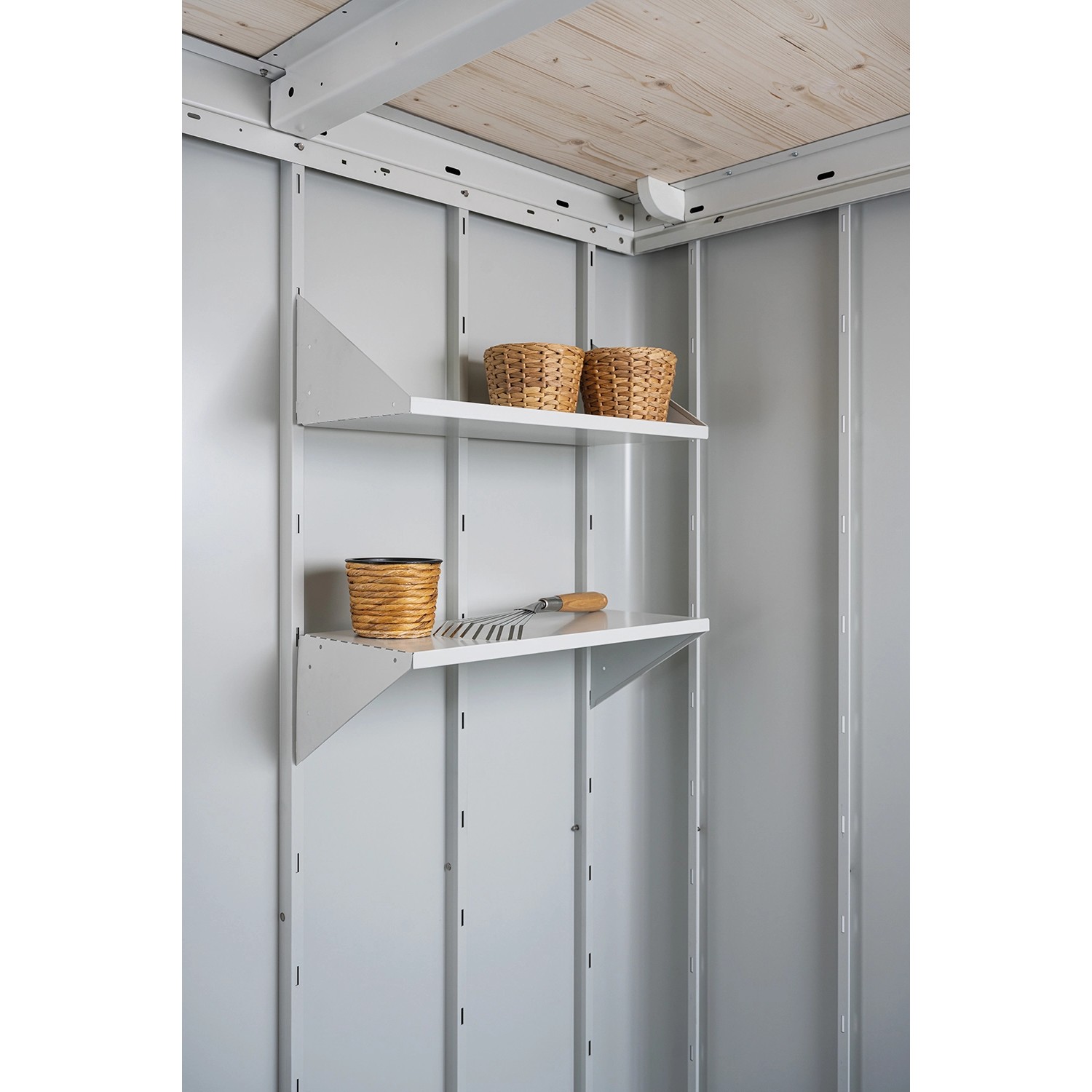 Biohort Regálová police Neo, Alex Duo 56 x 26 x 17,3 cm, 2 ks