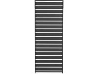 MIRADOR Pevná horiz.lamelová stěna 111 antracit/antracit 93 cm pro 3 m stěnu