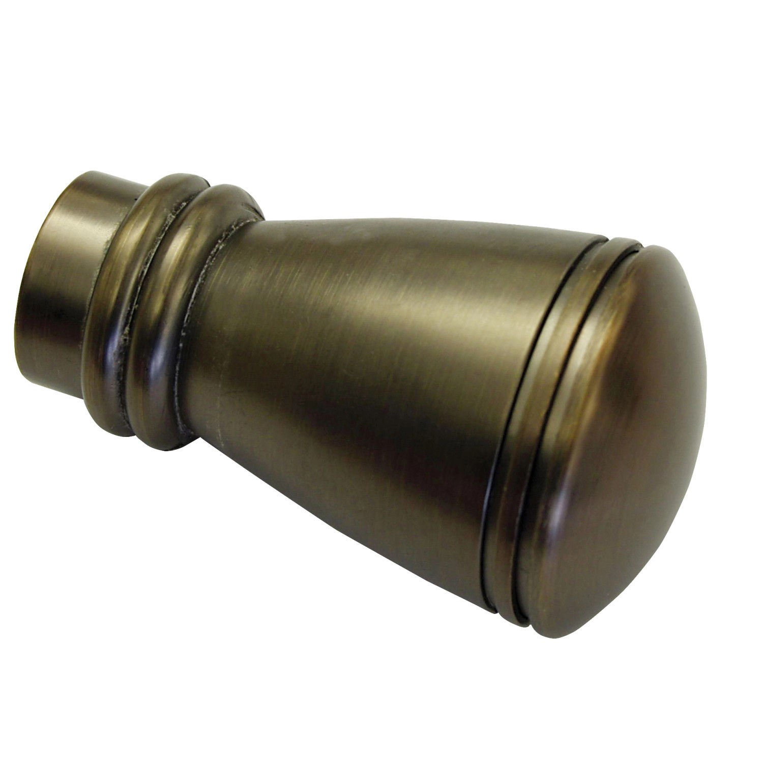 Gardinia Koncovka Chicago Siro, bronz, 2 ks