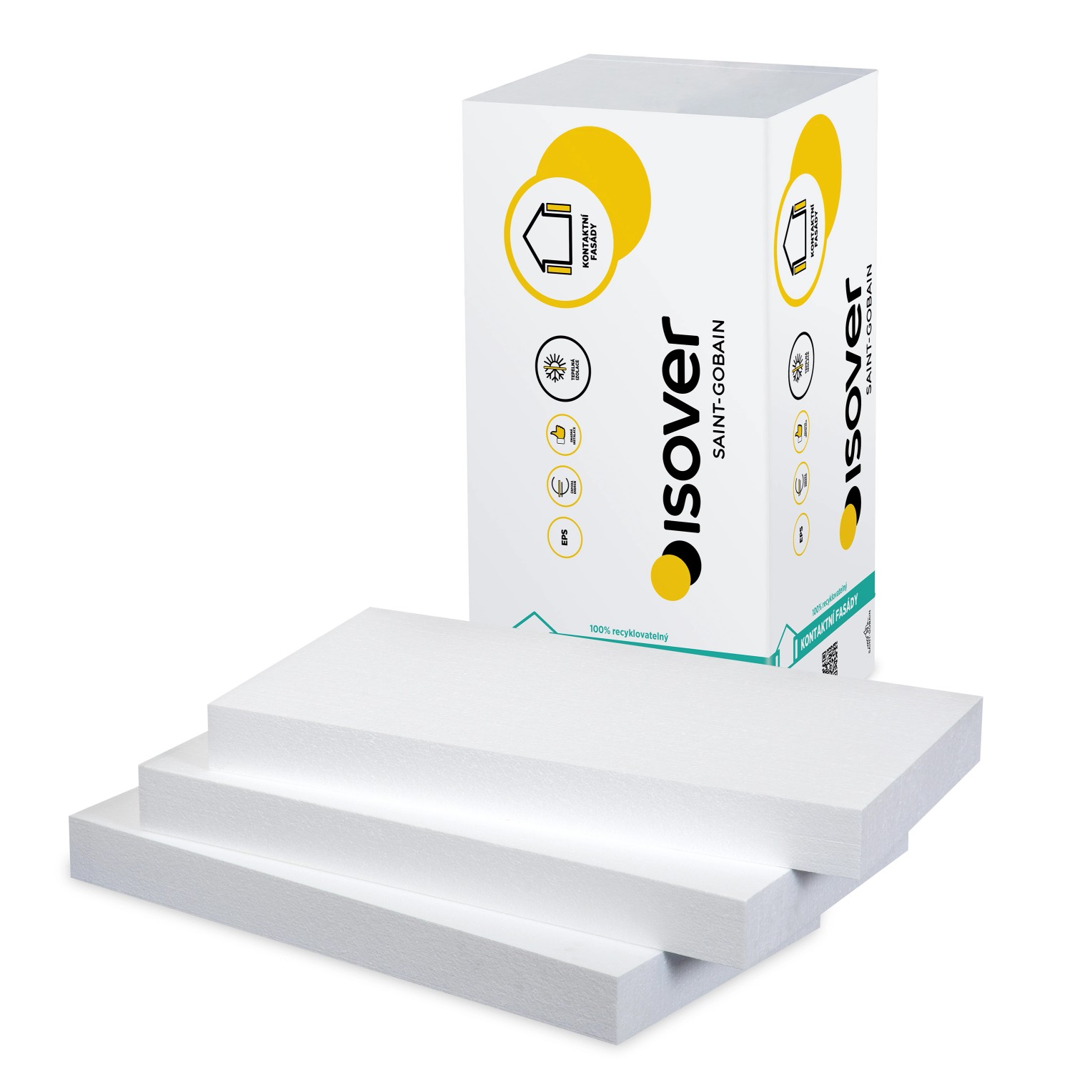 Isover Fasádní desky z pěnového polystyrenu EPS 70F 100 x 50 x 8 cm