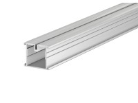 GS Terrassen Hliníkový profil ALUecofix L, bílá, 45 x 38 x 2000 mm
