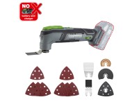 LUX-TOOLS Aku multifunkční nářadí PowerSystem A-MFW-20, 15-dílné