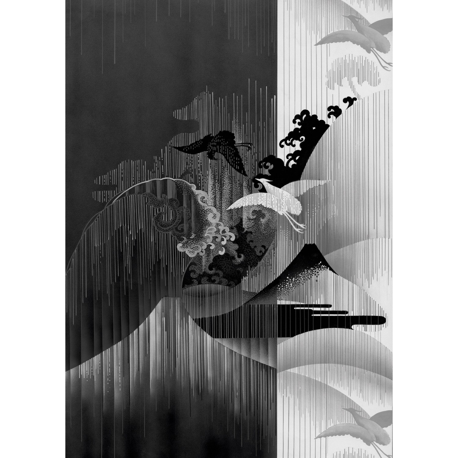 Komar Vliesová fototapeta Yin Yang 200 x 280 cm