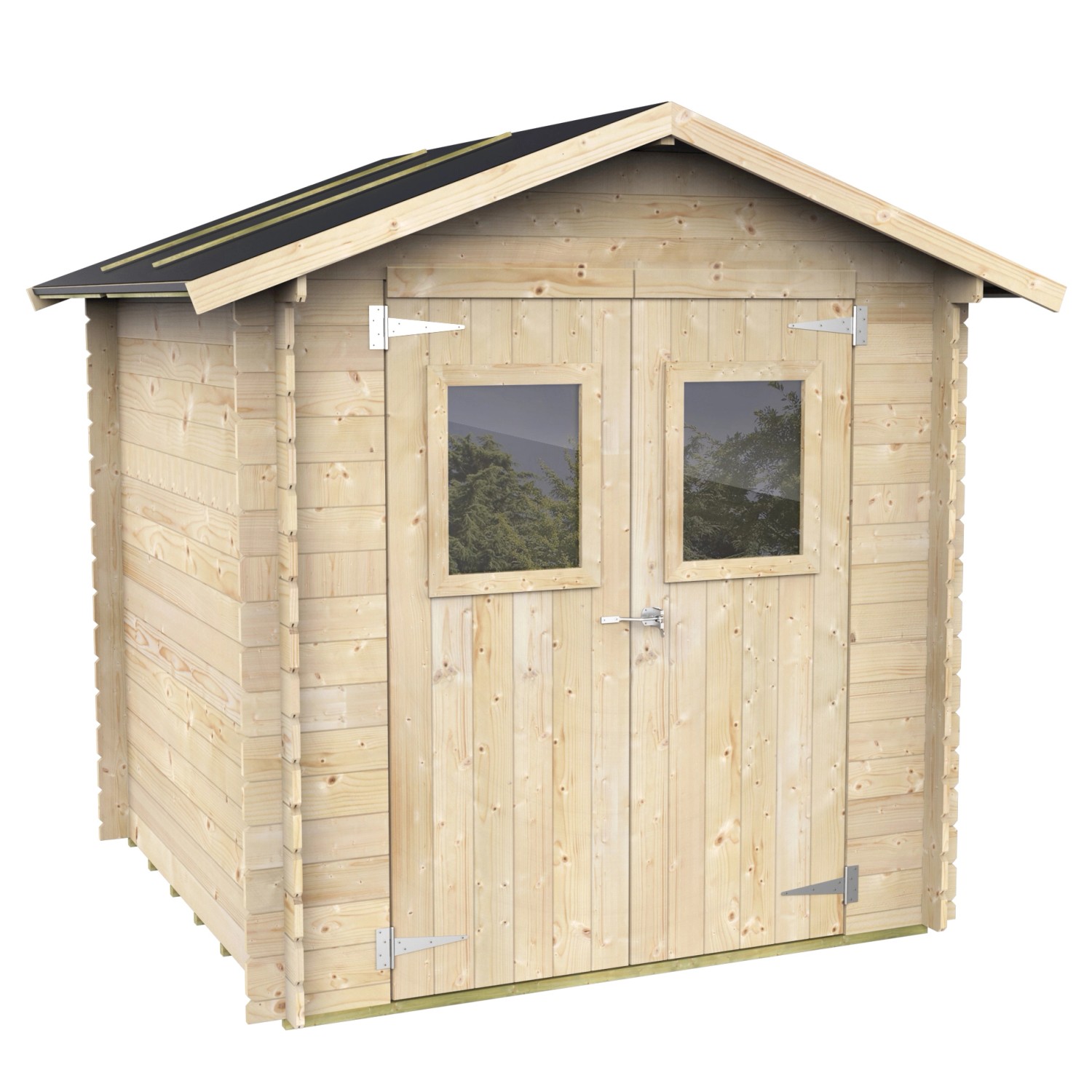 Twig Dřevěný zahradní domek BH19 Tiffany, přírodní, 198 x 198 cm