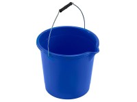 Heidrun Kbelík s výlevkou, plast, modrá, 10 l