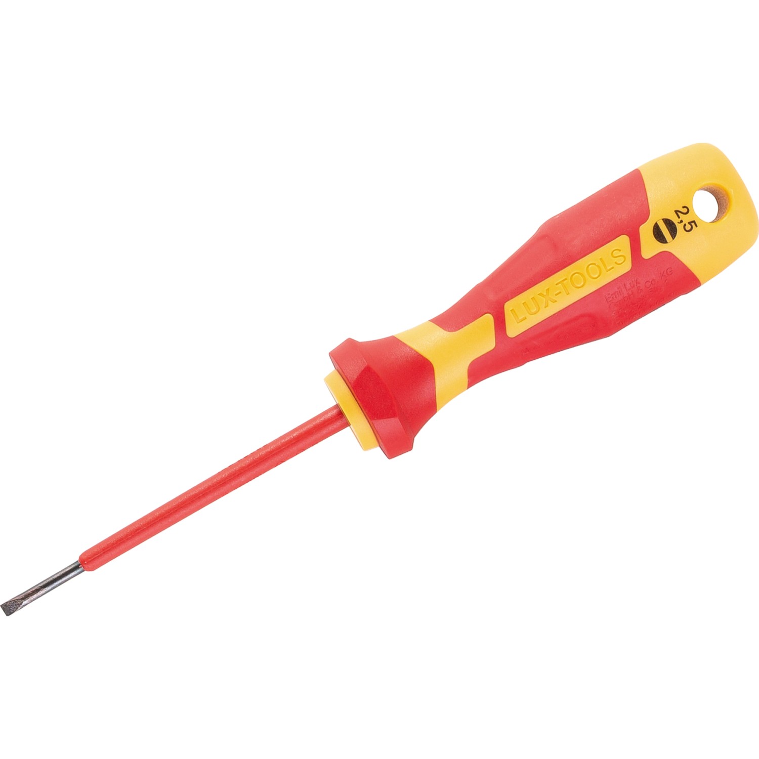 LUX Šroubovák VDE Professional SL, 2,5 x 75 mm