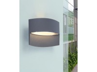 LUTEC Lotus Venkovní nástěnné LED svítidlo antracitové