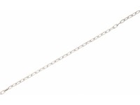 LUX-TOOLS Hodinový řetěz pozinkovaná ocel-bílá barva 1,6 mm - metráž