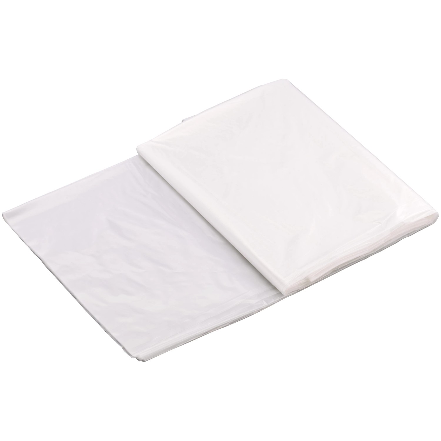 LUX-TOOLS Krycí plachta do interiéru LDPE Silná čirá 4 x 2,5 m, 10 m2