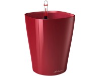 Lechuza Samozavlažovací květináč DELTINI šarlat. červená lesklá, 15 x 15 x 19 cm Lechuza Samozavlažovací květináč DELTINI šarlat. červená lesklá, 15 x 15 x 19 cm