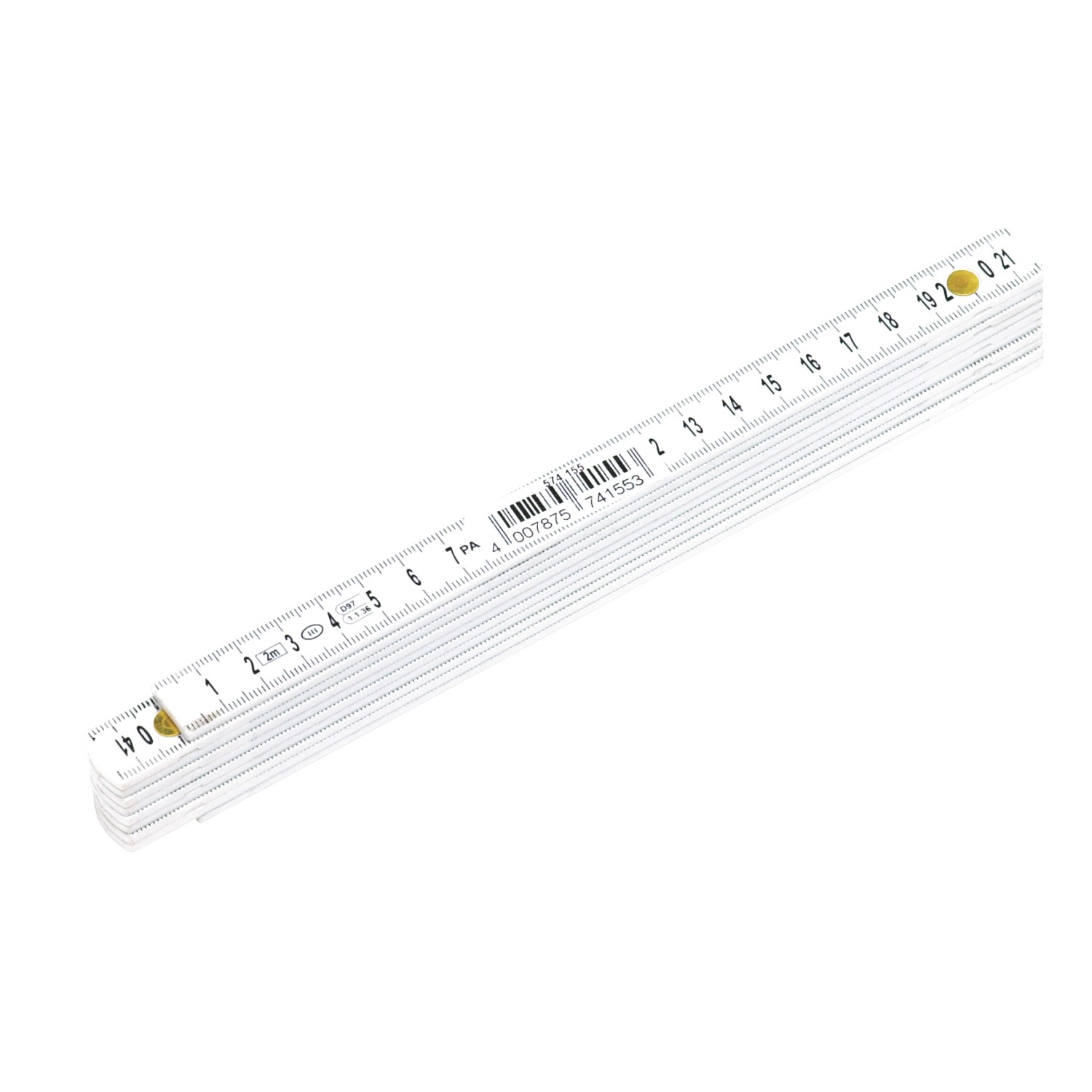 Ellix Plastový skládací metr 2 m