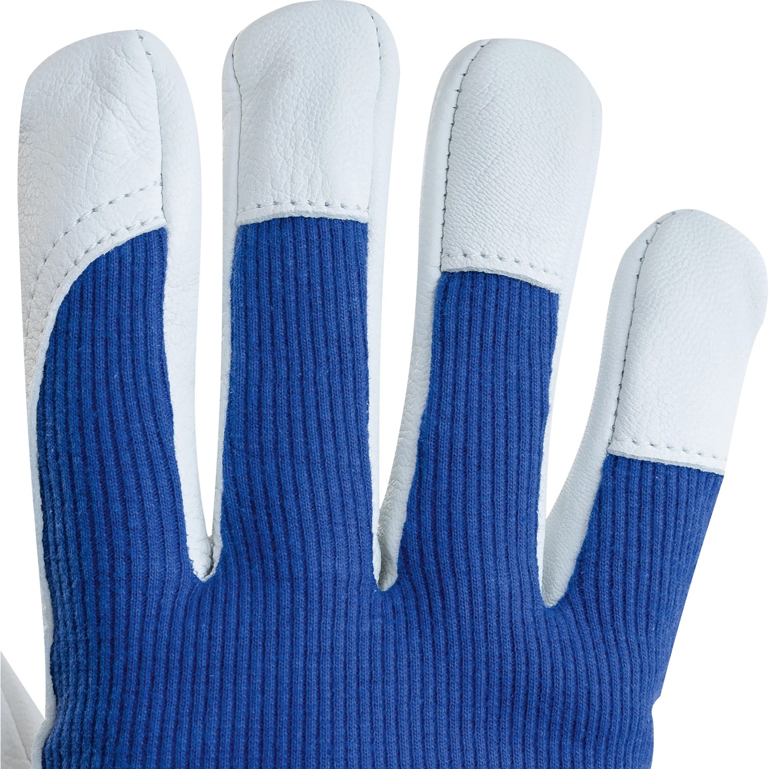LUX-TOOLS Částečně kožené pracovní rukavice, vel. 8
