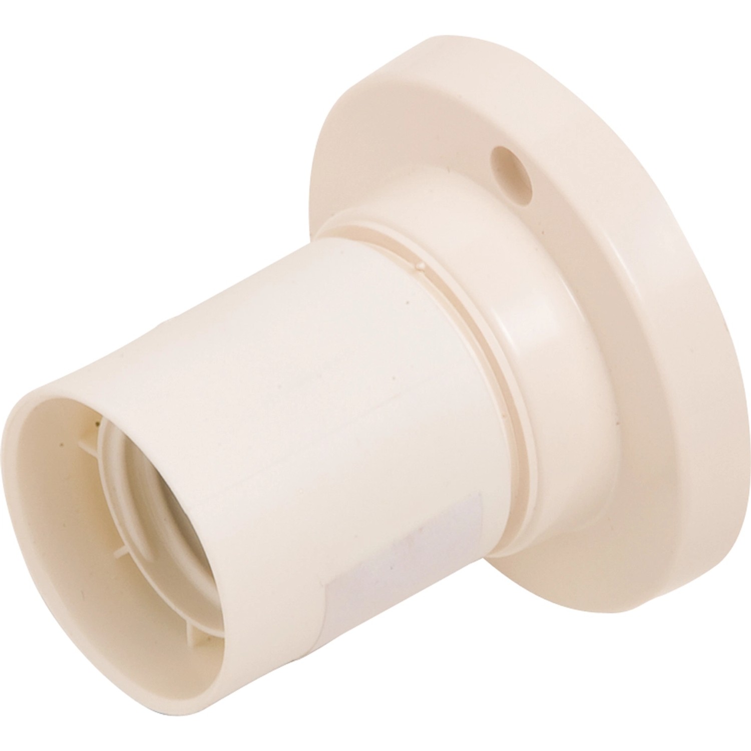 Objímka žárovky E27, bílá