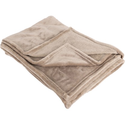 Flanelová deka šedá 150 x 200 cm