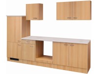 Flex-Well Kuchyně Nano 270 cm/typ 13 - bez el.spotřebičů a dřezu