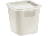 Tontarelli Box Bella s víkem, bílý, 11,2 x 11,4 x 11,4 cm