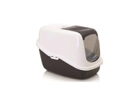 Savic Toaleta pro kočky Nestor 56 x 39 x 38,5 cm, černá