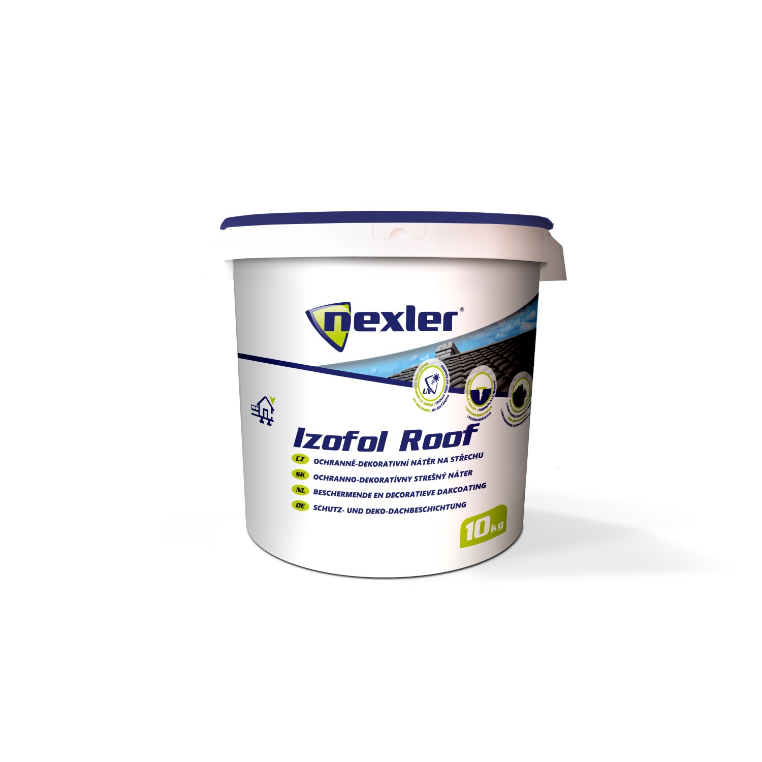 Nexler Ochranný střešní nátěr Izofol Roof grafit 10 kg