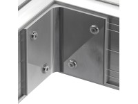 GS Terrassen Spojovací T úhelník pro profil ALUecofix XL (45 x 85 mm), 70 mm
