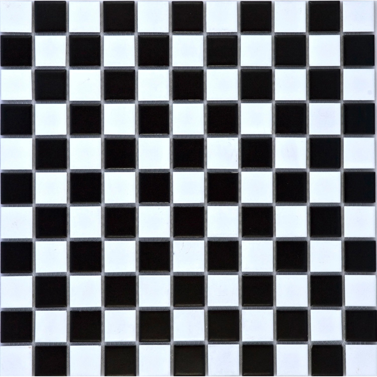 Mozaika schwarz weiss 65523 30,2x30,2x0,4