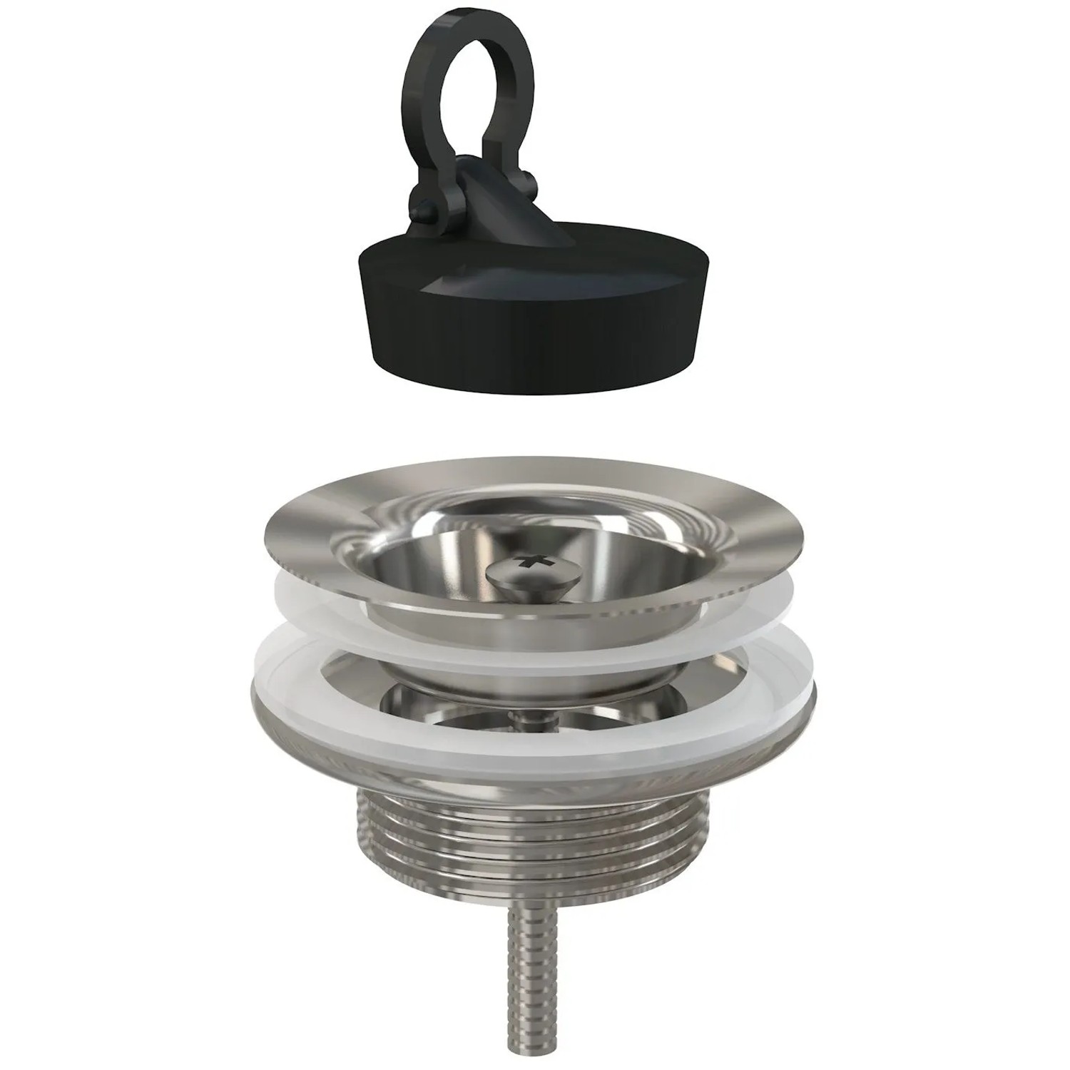 Výpust umyvadlová Alca A439 5/4" celokovová