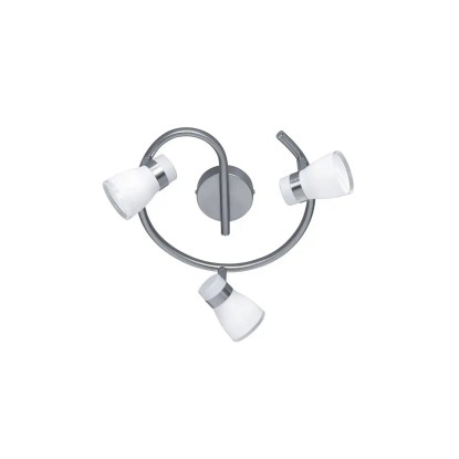 Trio 3-bodové svítidlo Sochaux nikl