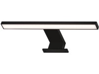 Brilo Zrcadlové LED svítidlo Dun, 5 W, černé, 3,6 x 30 x 10,3 cm