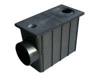 ACO Lapač střešních splavenin, DN50-110 / boční odtok DN110, polypropylen ACO Lapač střešních splavenin, DN50-110 / boční odtok DN110, polypropylen