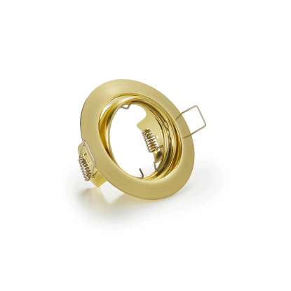 Trio Vestavné svítidlo Jura 1 x GU10, matná mosaz pr. 80 mm