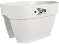 elho Květináč Vibia Campana Flower Bridge hedvábně bílý, 40 x 22 x 26 cm