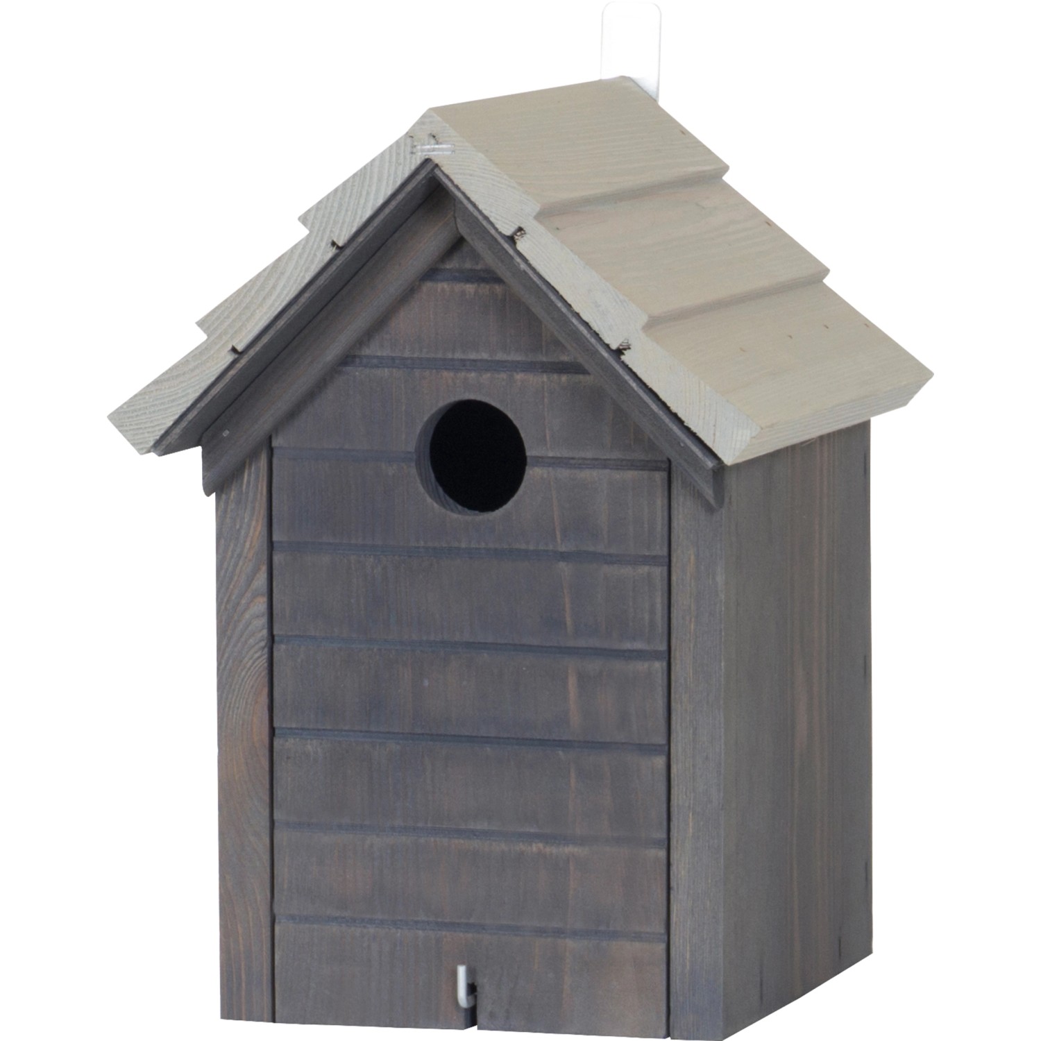 Ptačí budka se střechou FSC® antracitová - světle šedá