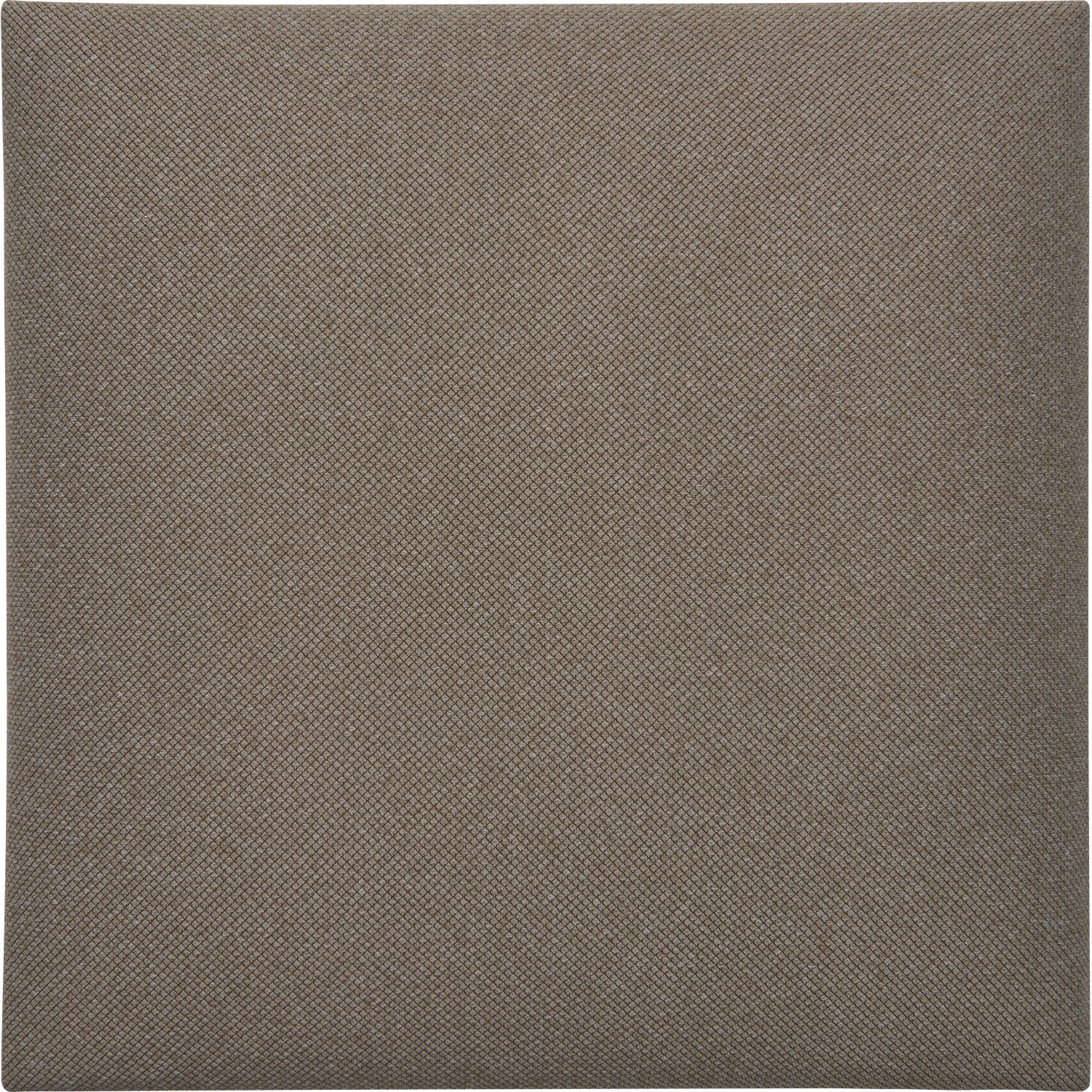 Nástěnný polstr čtverec 30 cm x 30 cm pískový sametový